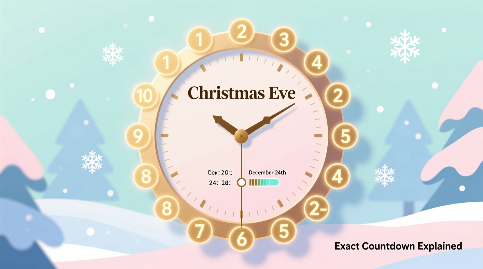 how many days to christmas eve