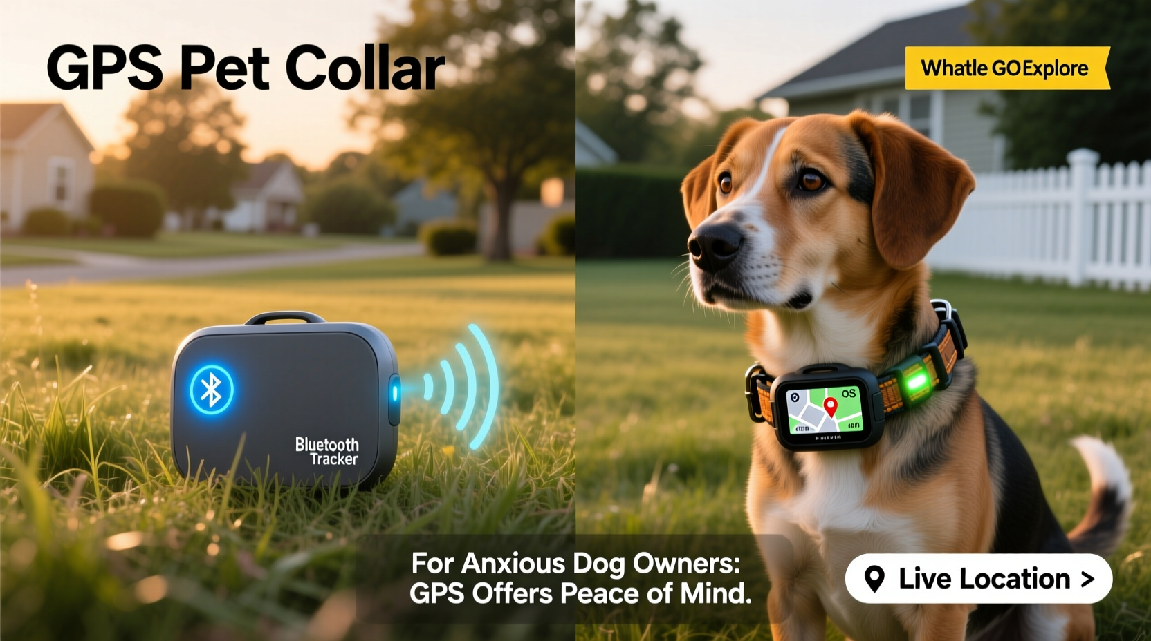 bluetooth tracker vs gps pet collar which is better for anxious dog owners
