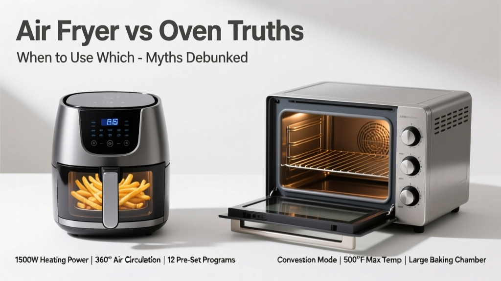 Air Fryer vs Oven: Truths, Myths & When to Use Which
