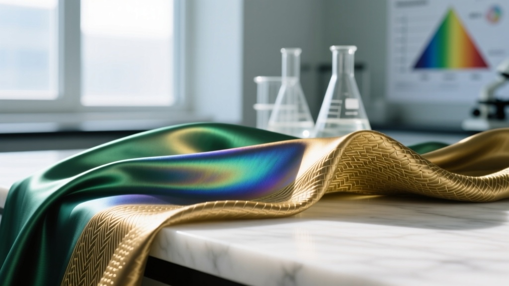 Changeable Silk: The Science Behind Iridescent Luxury