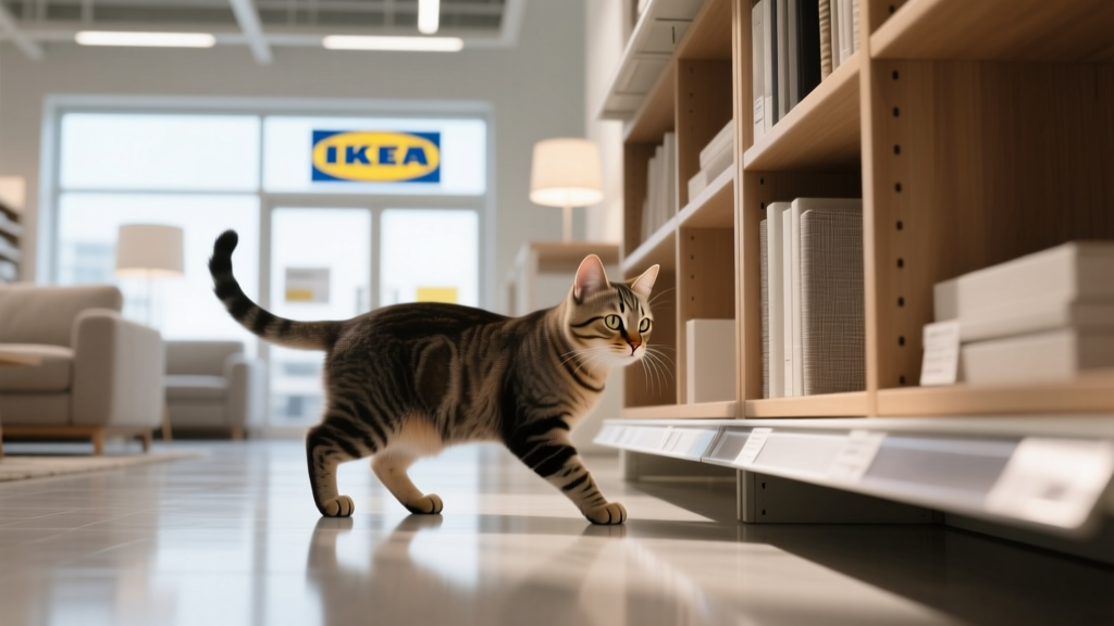 How to Study Cat Behavior at IKEA