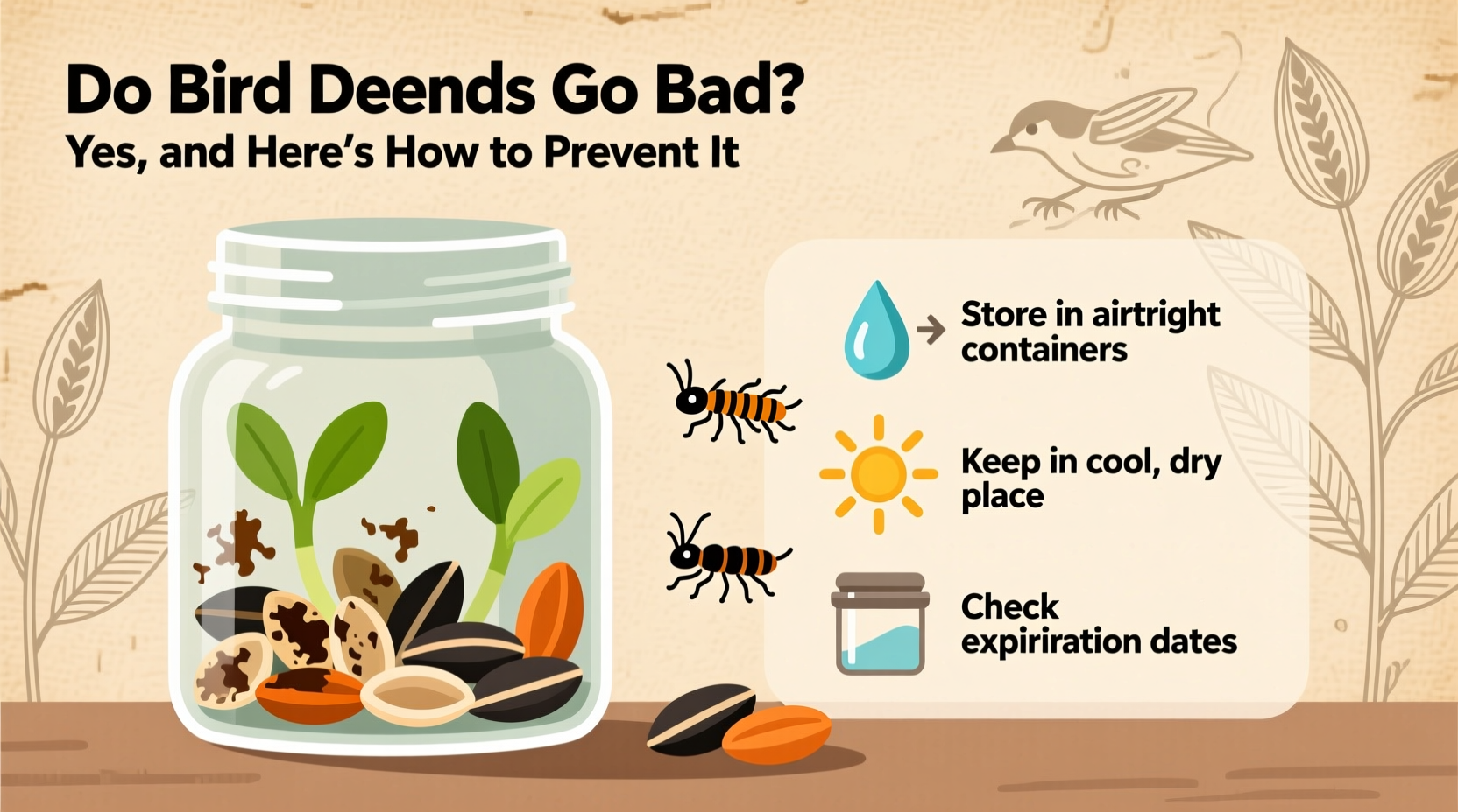 do bird seeds go bad