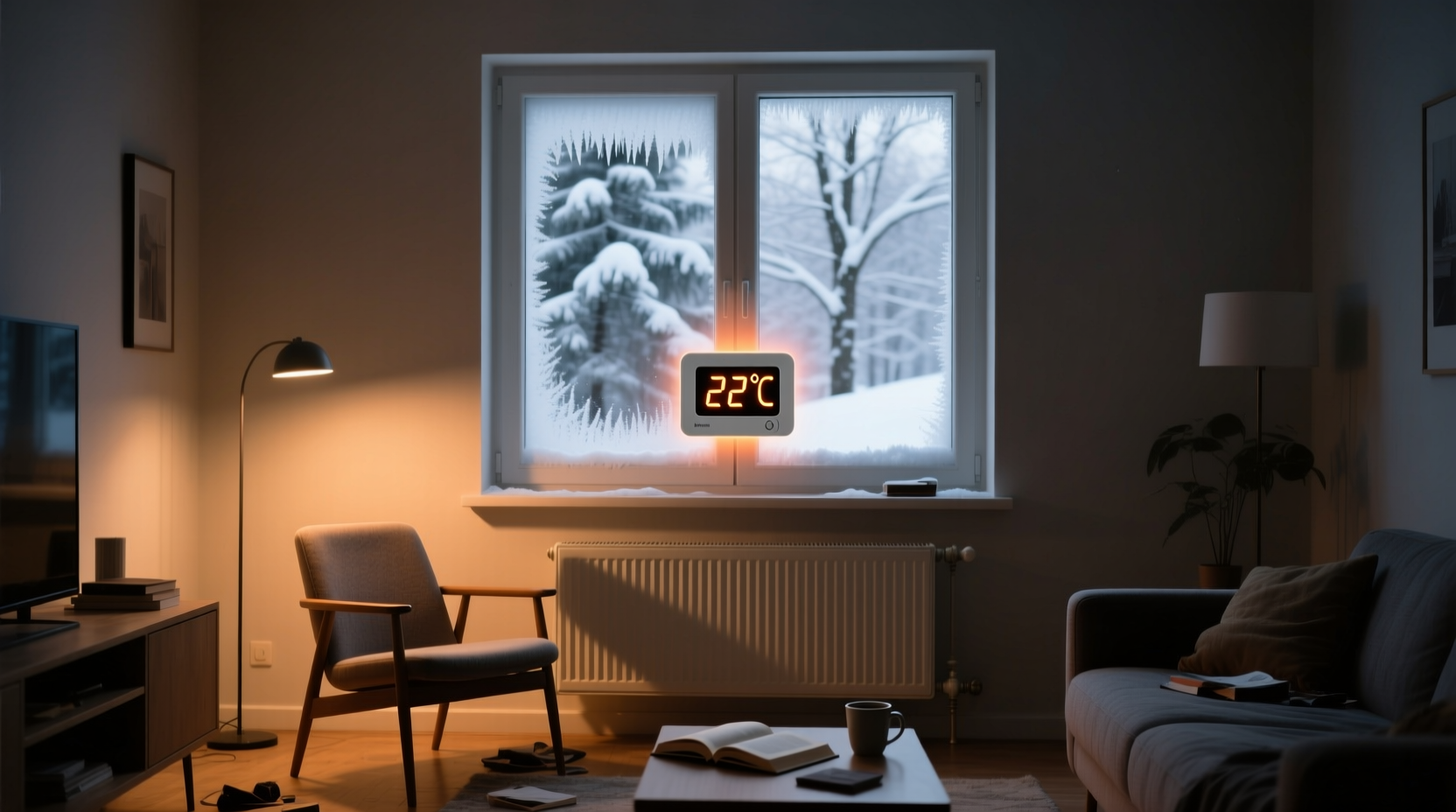 should you leave heat on while away for holidays
