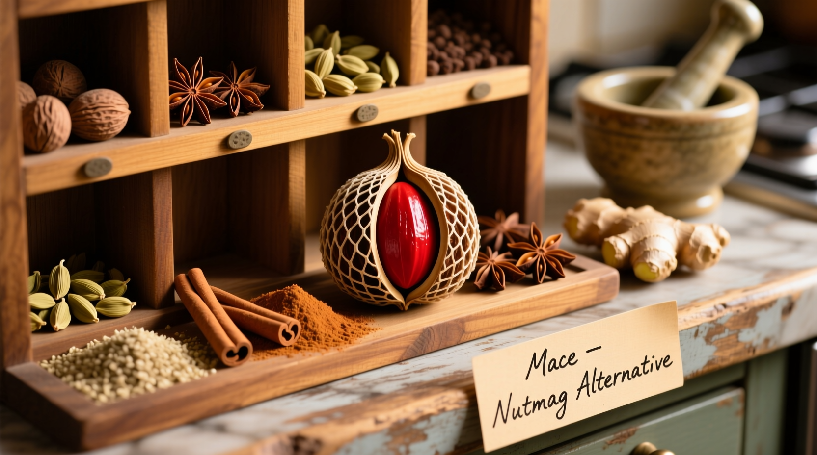 alternative spices replacing nutmeg with mace