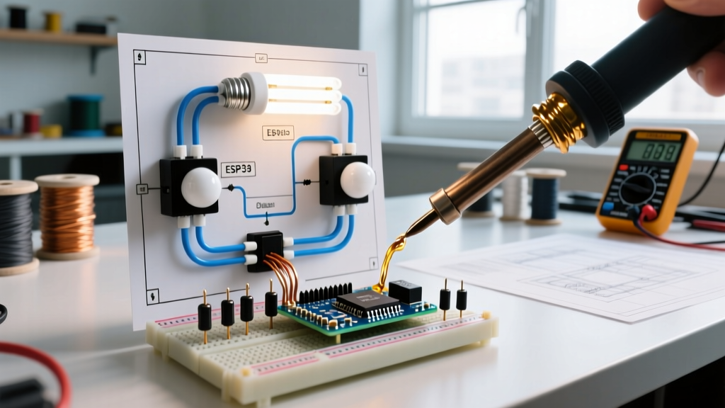 Using a Wiring Diagram for a Fluorescent Light to Fix Ballasts