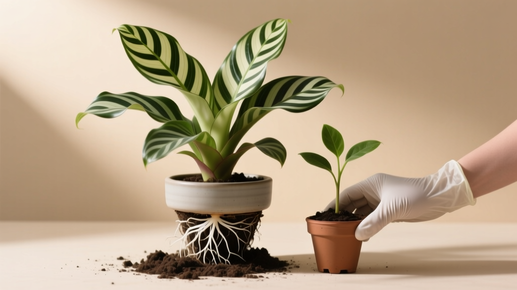 Peacock Plant Propagation & Repotting Guide
