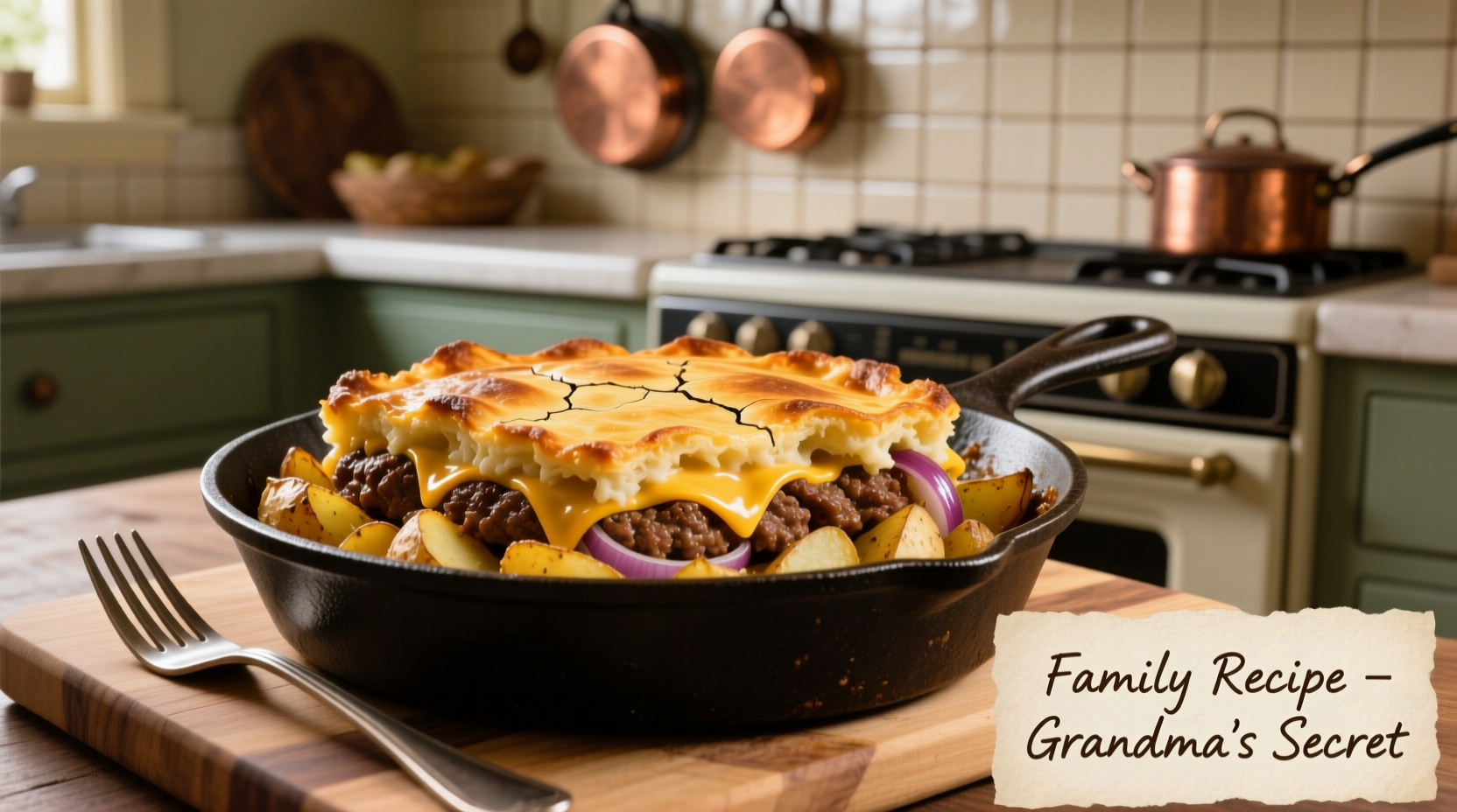 Perfect Hamburger Meat and Potato Casserole Recipe