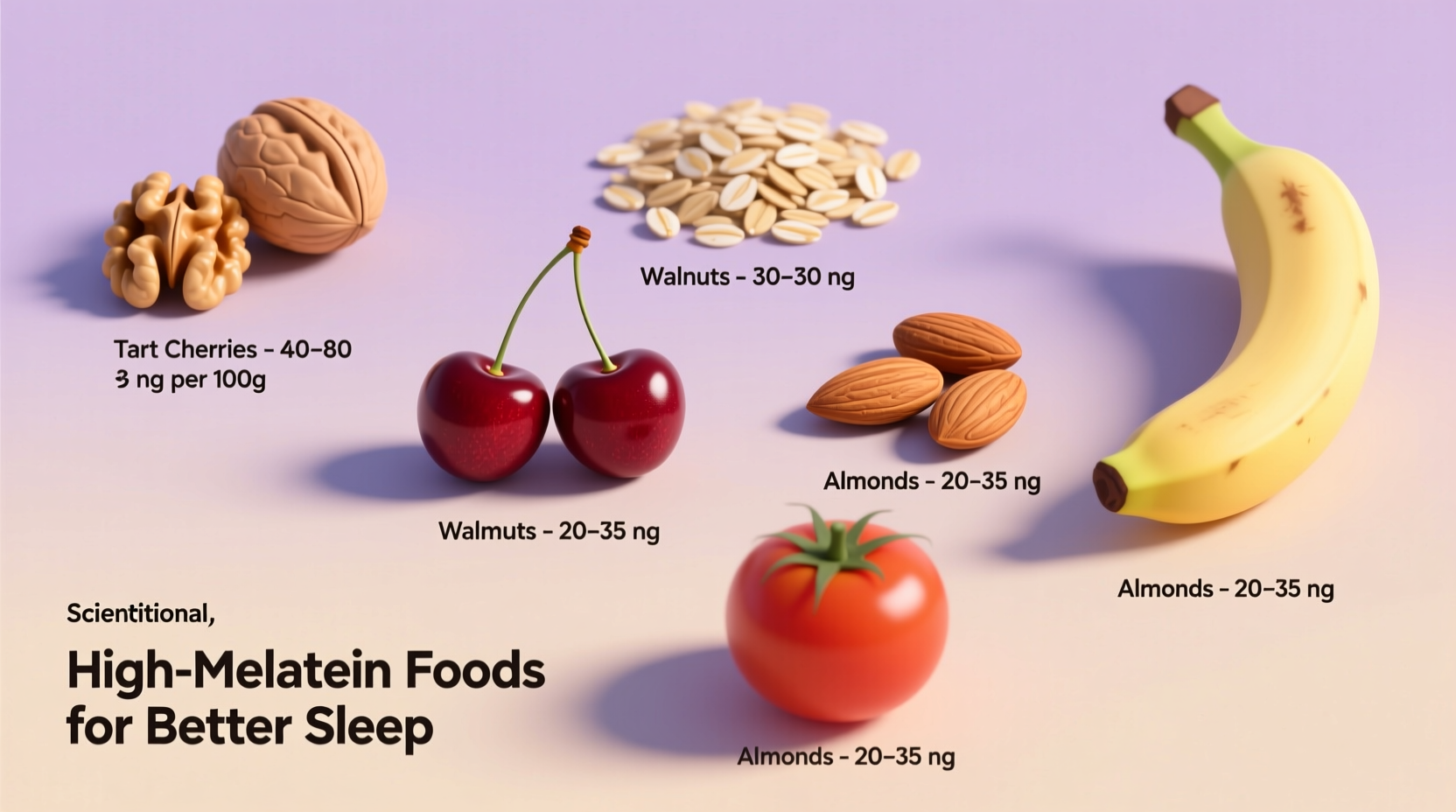 Top Foods High in Melatonin for Natural Sleep Support