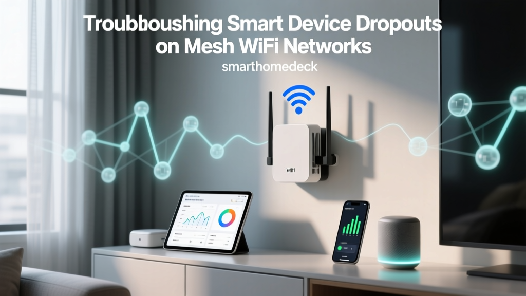Troubleshooting Smart Device Dropouts on Mesh WiFi Networks
