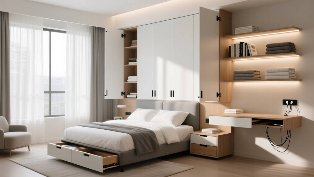 Smart Bedroom Storage Solutions That Save Space