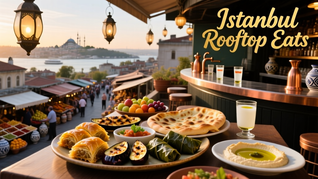 The Best Rooftop Bars and Restaurants in Istanbul: Panoramic Dining Over Two Continents