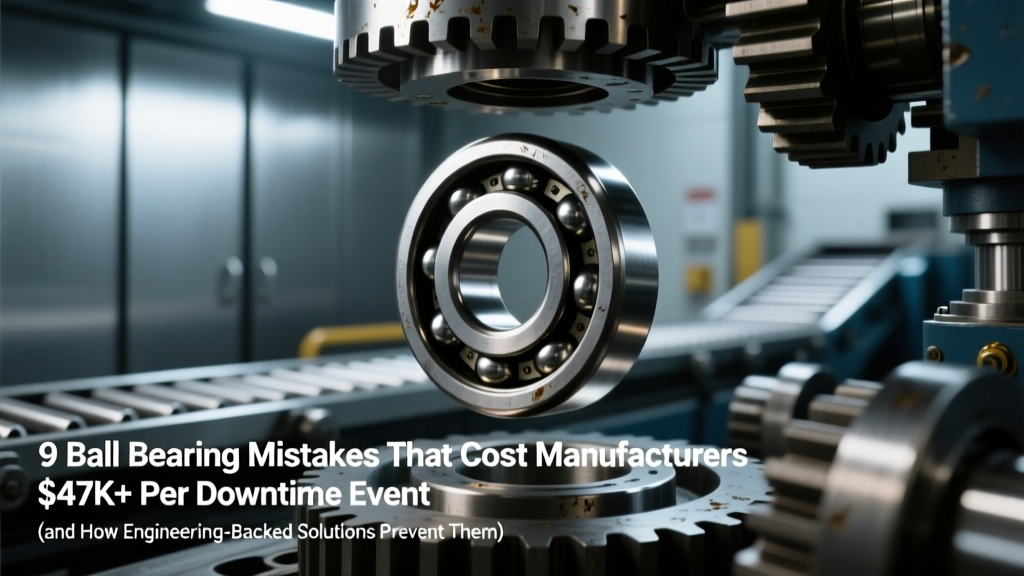 9 Ball Bearing Mistakes Costing $47K+ Per Downtime
