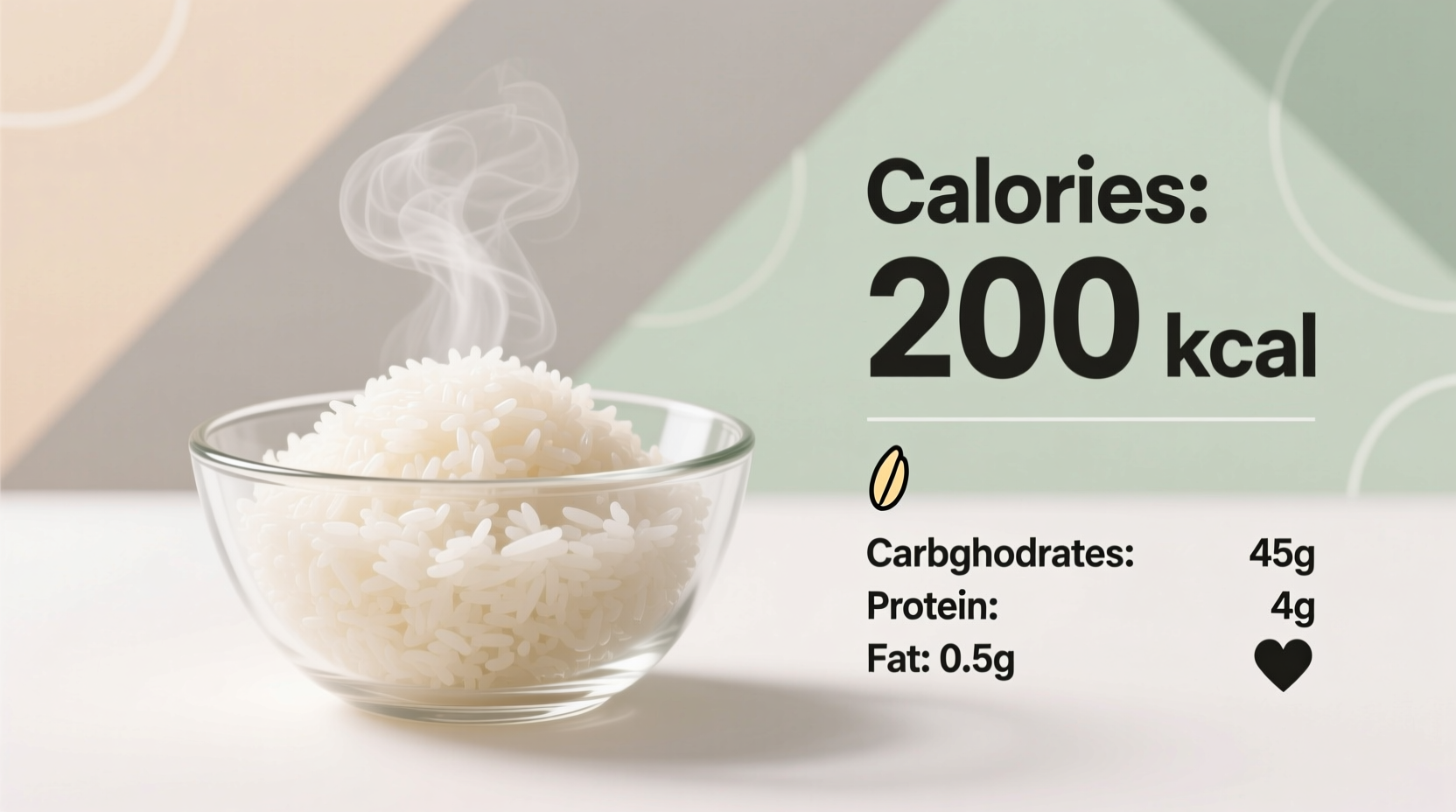 how many calories in a cooked cup of rice