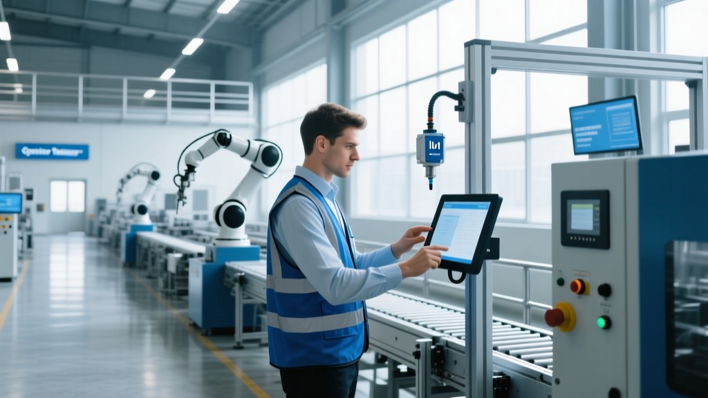 Operator Training for IIoT Sensors on Manufacturing Equipment