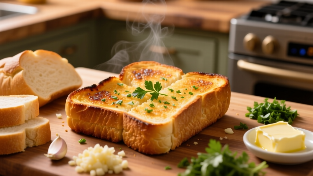 Air Fry New York Texas Toast Garlic Bread (Crispy & Golden!)