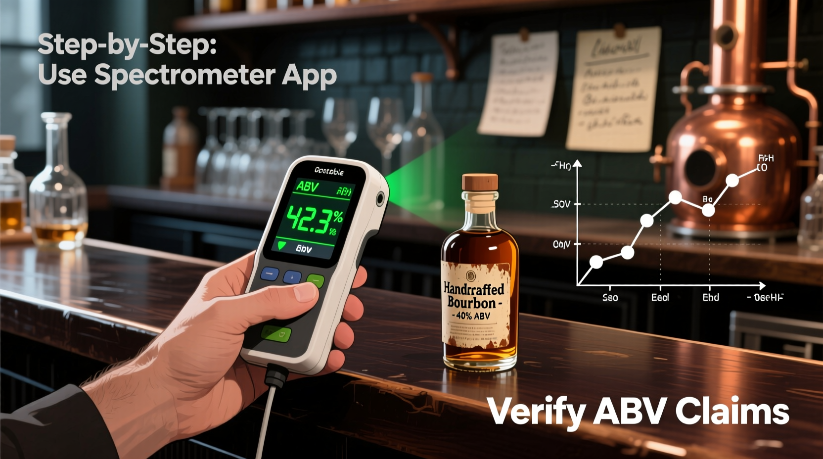 How To Use A Portable Spectrometer App To Verify ABV Claims On Small ...