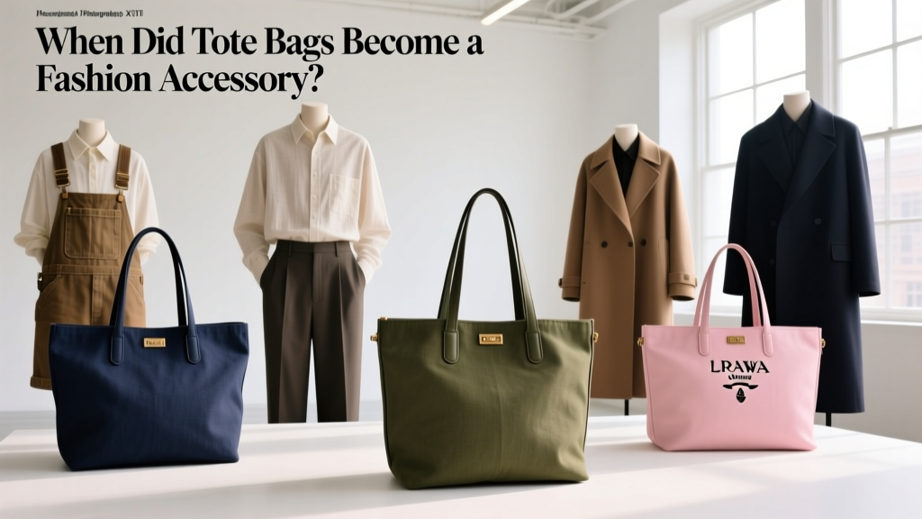 When Did Tote Bags Become a Fashion Accessory?