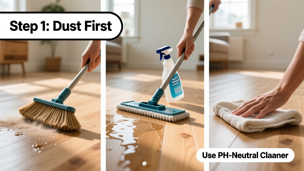 How to Clean Hardwood Floors Safely and Effectively