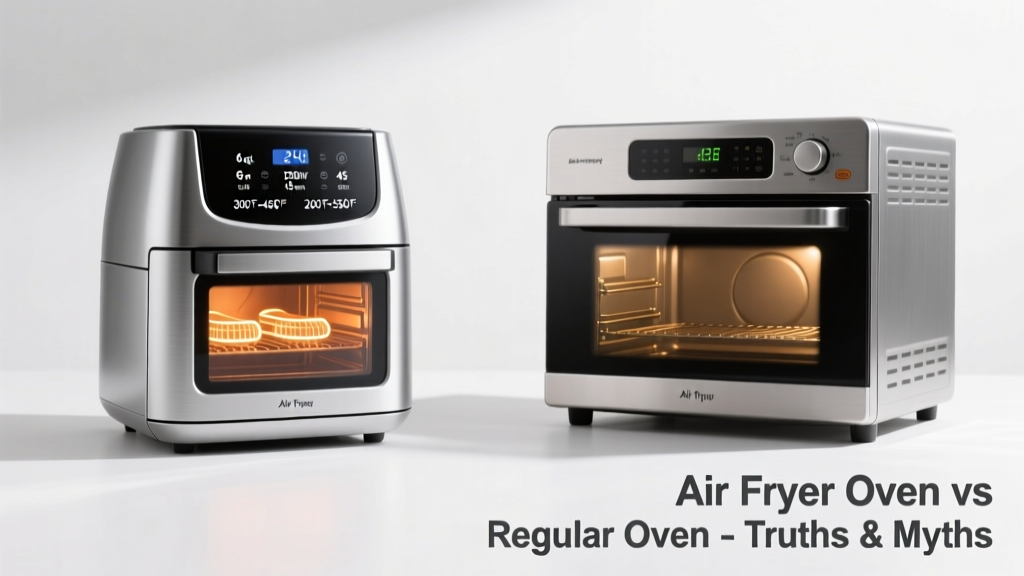 Air Fryer Oven vs Regular Oven: Truths & Myths