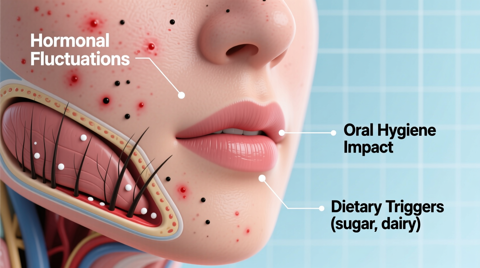 why is my face breaking out around my mouth causes and simple fixes