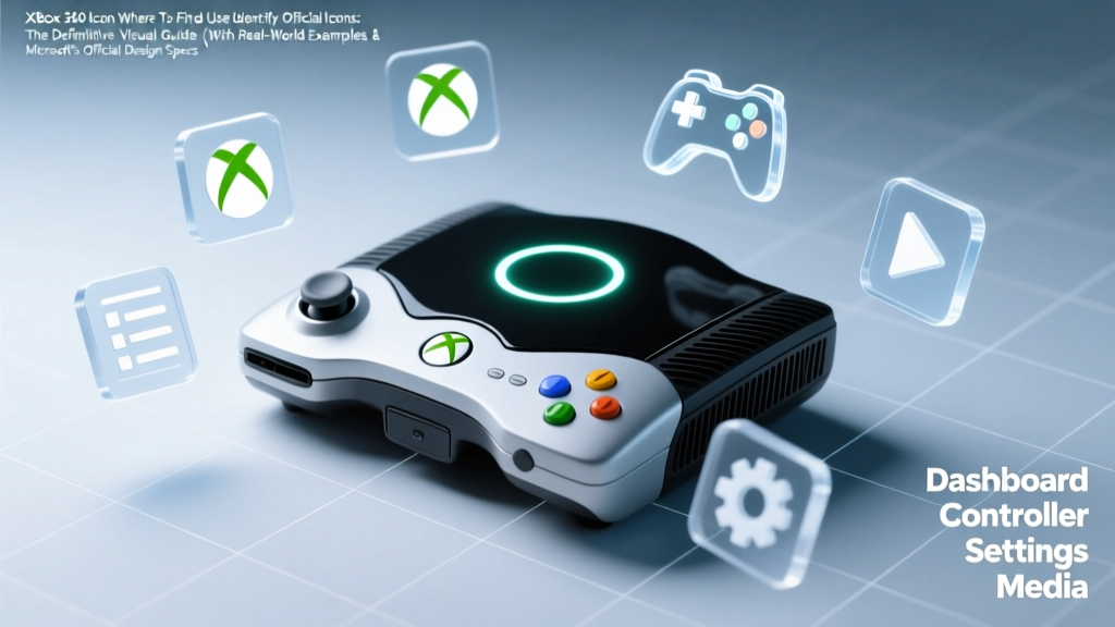 Xbox 360 Icon Where To Find Use Identify Official Icons: The Definitive Visual Guide (With Real-World Examples & Microsoft’s Official Design Specs)
