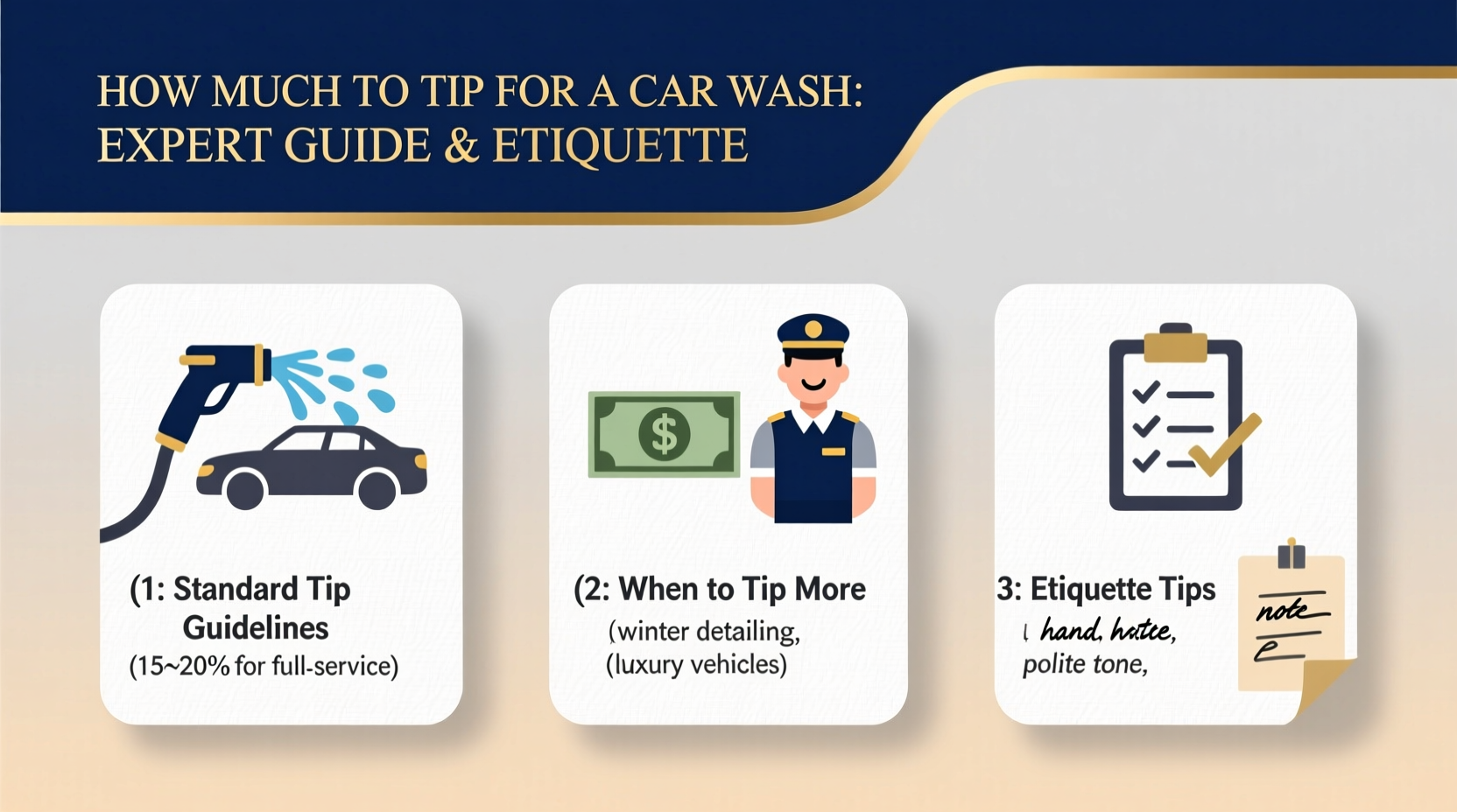 how much do you tip car wash