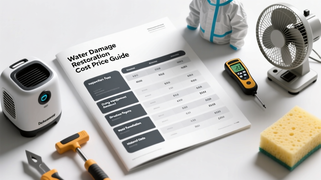 Water Damage Restoration Cost: Price Guide