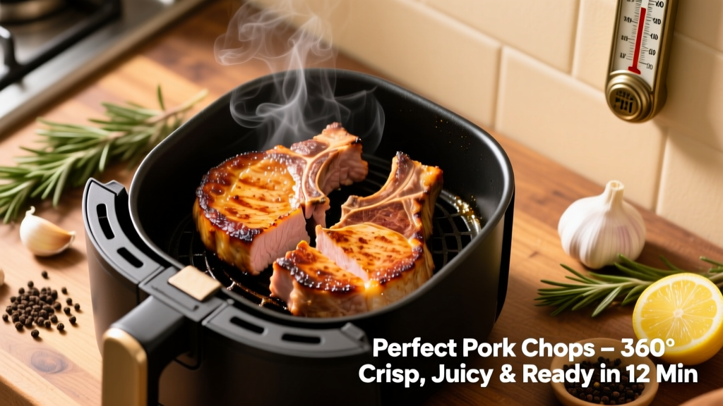Perfect Pork Chops in the Emeril 360 Air Fryer