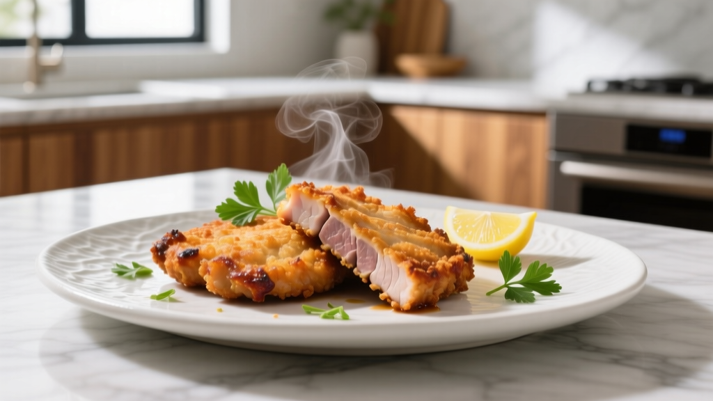 Crispy Pork Cutlets in Air Fryer (5-Min Prep!)