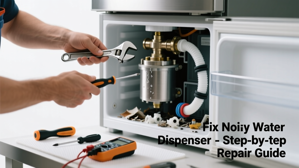 Fix Noisy Refrigerator Water Dispenser Not Working