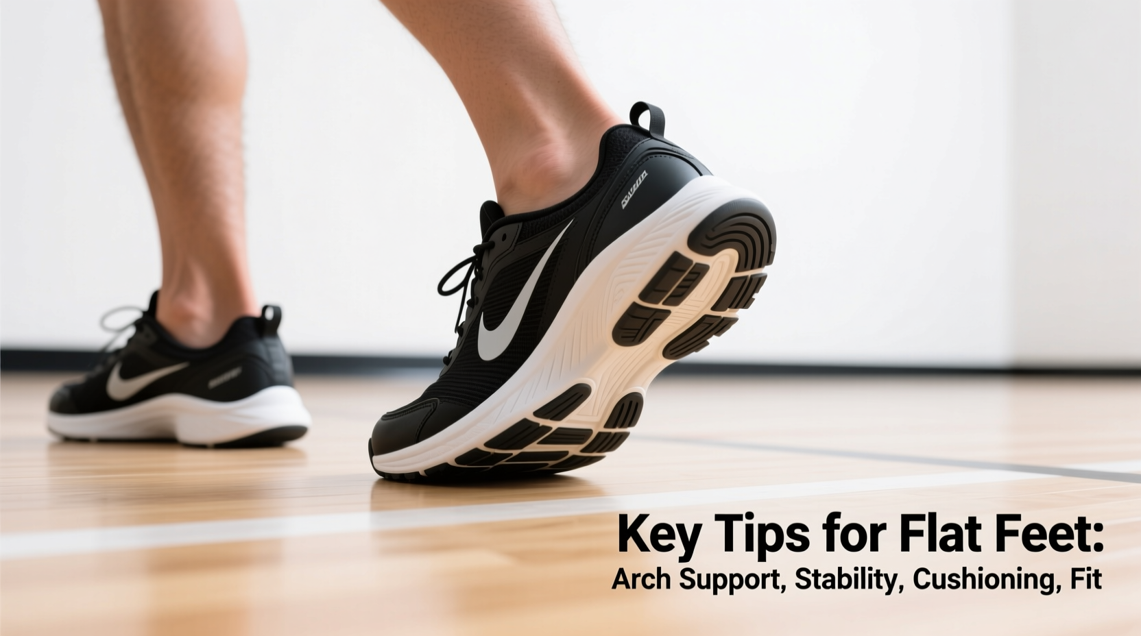 how to pick the perfect running shoes for flat feet without professional fitting