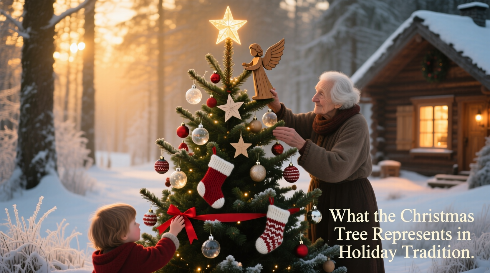 what does the tree represent at christmas