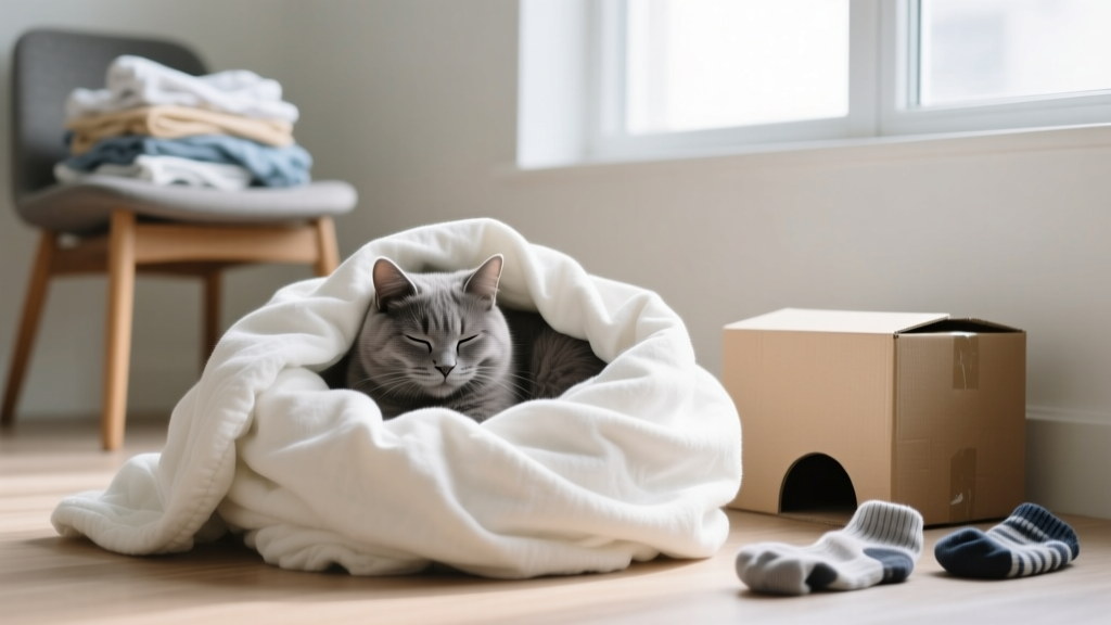Cat Nesting Behavior: Causes & What It Means