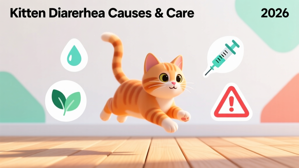 Kitten Diarrhea Causes & Care (2026)