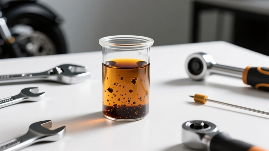 Diagnosing Motorcycle Transmission Fluid Smell & Wear