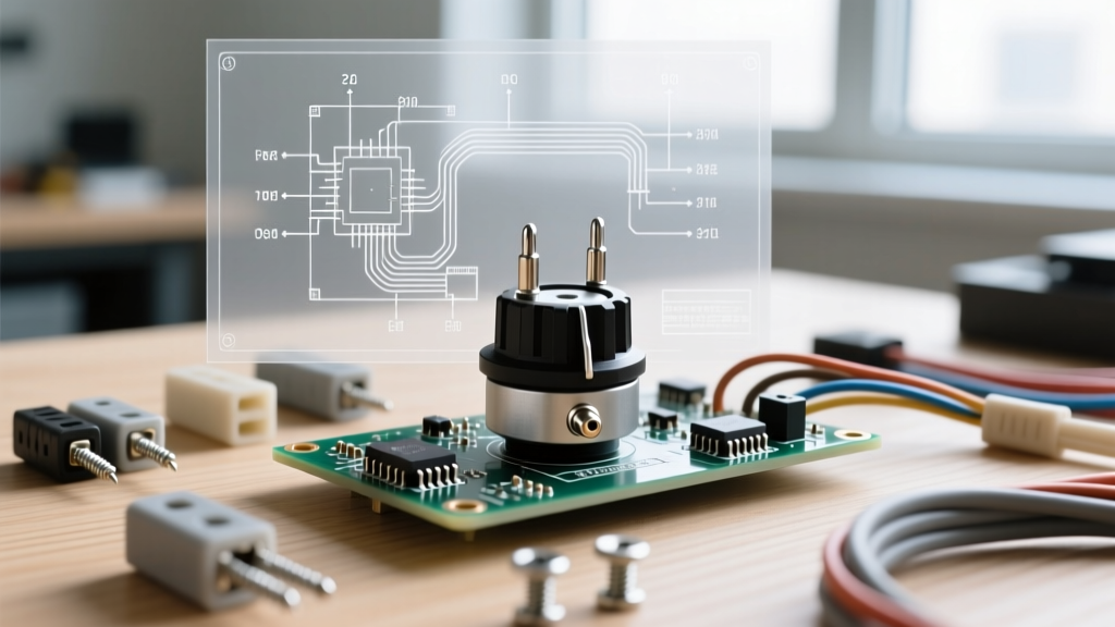 Potentiometer Wiring Diagram for Appliance Motor Speed Control