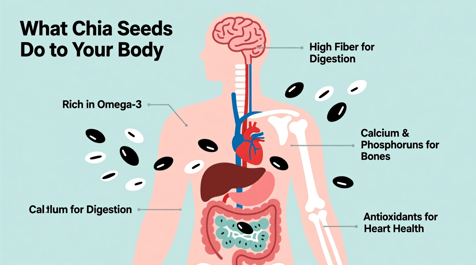 what do chia seeds do to your body