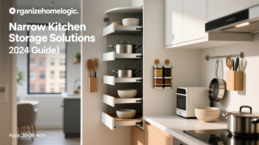 Narrow Kitchen Storage Solutions (2024 Guide)