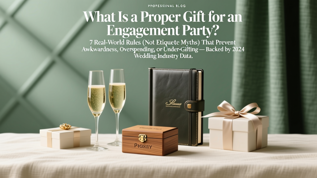 Engagement Party Gifts: 7 Rules (2026)