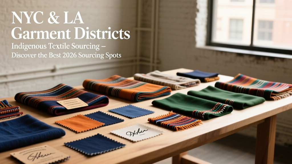 NYC & LA Garment Districts 2026: Sourcing Traditional Textiles