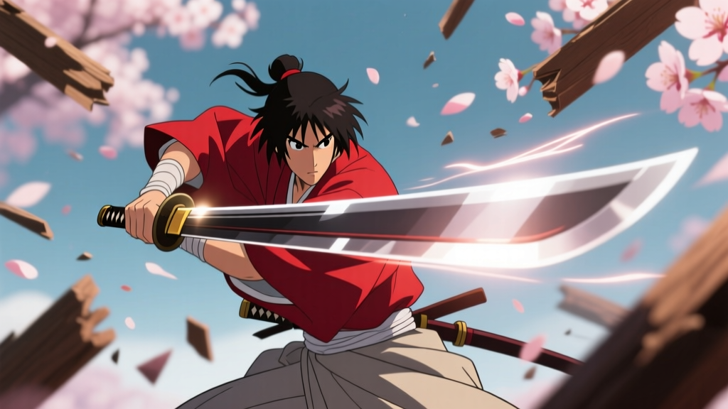 Rurouni Kenshin 2023 Ep9 Sword Physics Fail