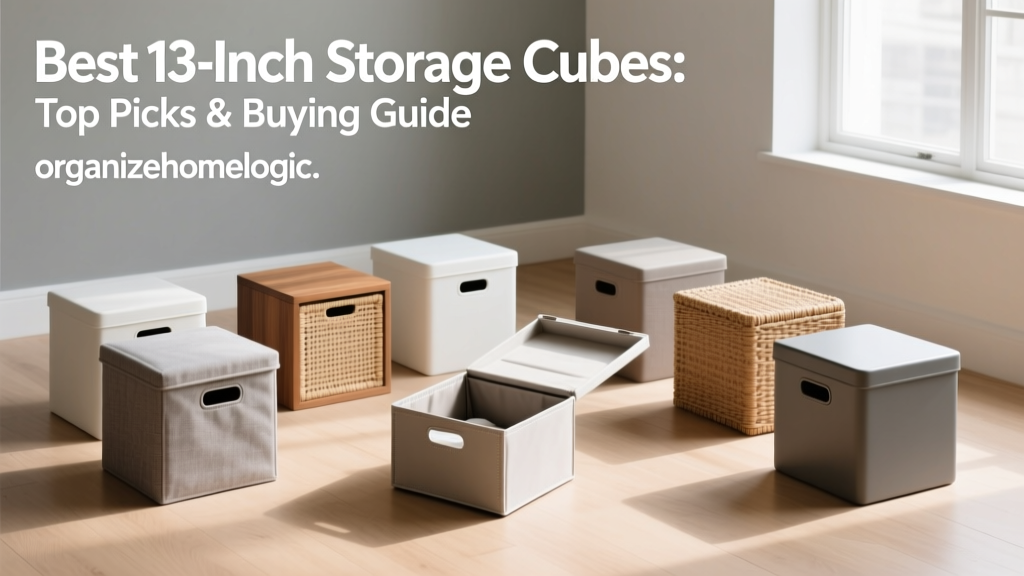 Best 13-Inch Storage Cubes: Top Picks & Buying Guide