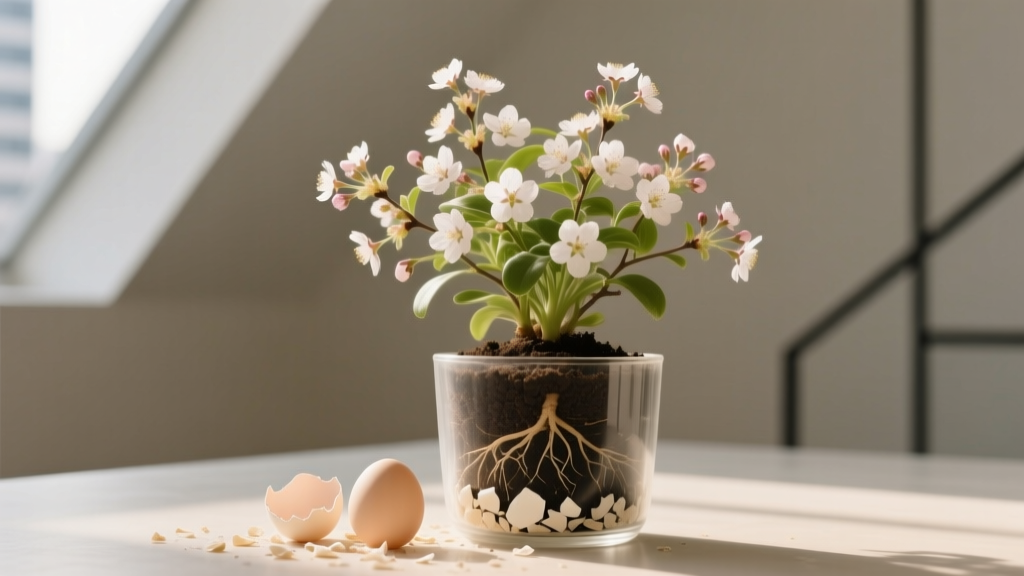 Eggshells for Indoor Plants: Calcium, pH & Root Health
