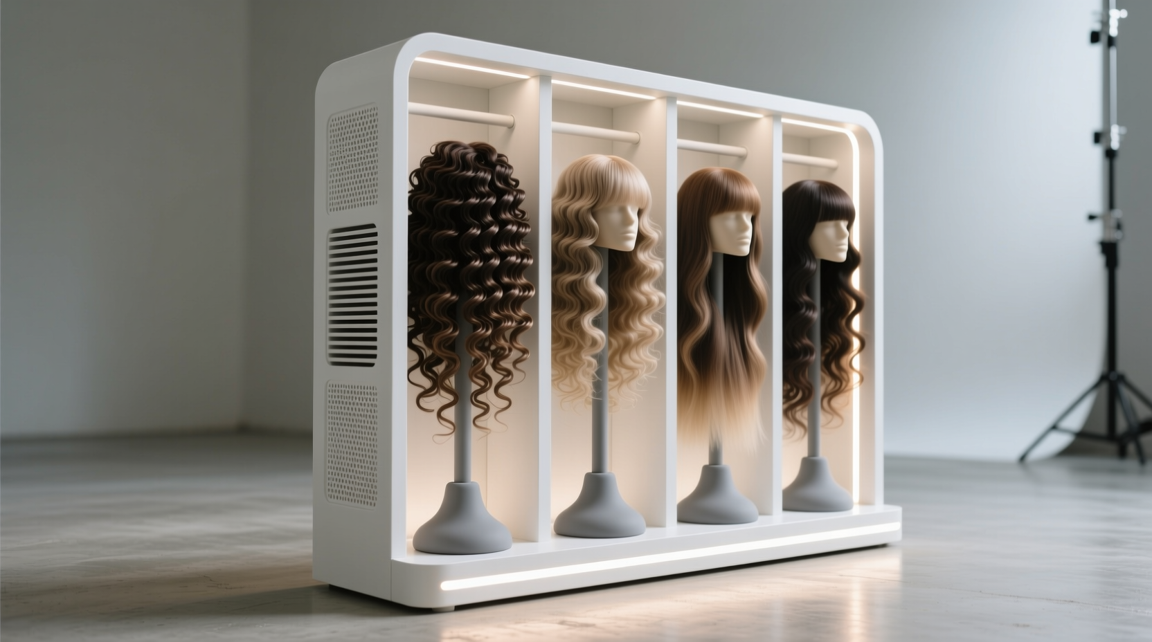 cosplay wig storage without flat curls