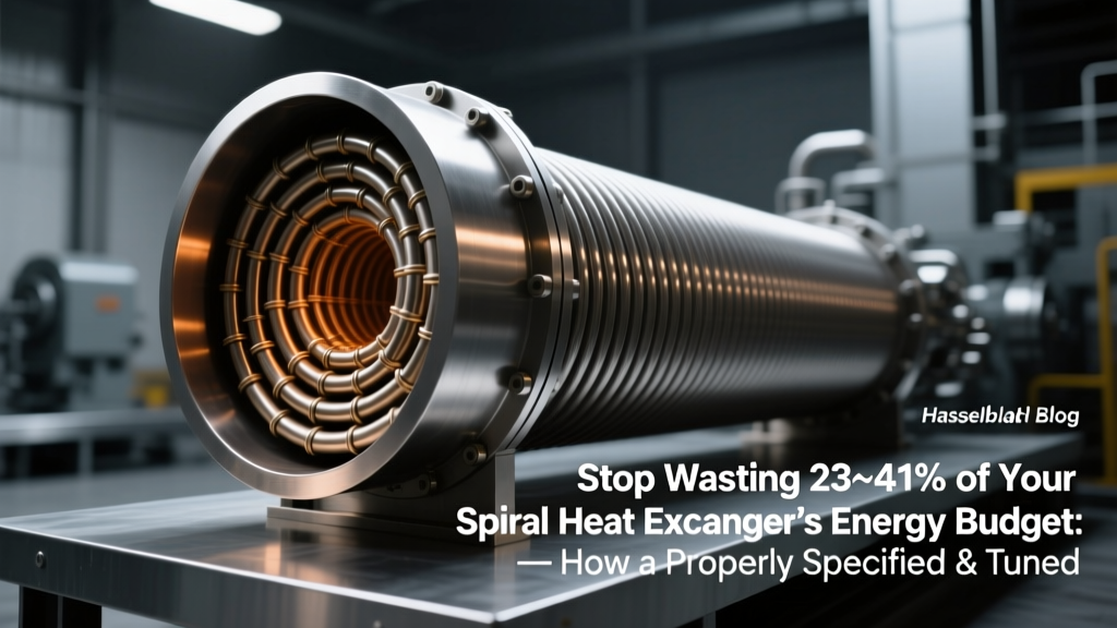 Boost Spiral Heat Exchanger ROI with Precision VFD Tuning