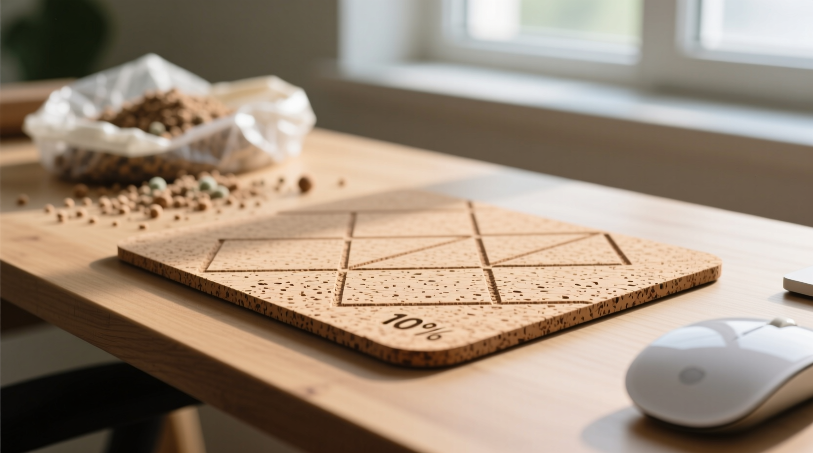 cork vs compostable mouse pad eco friendly grip reality