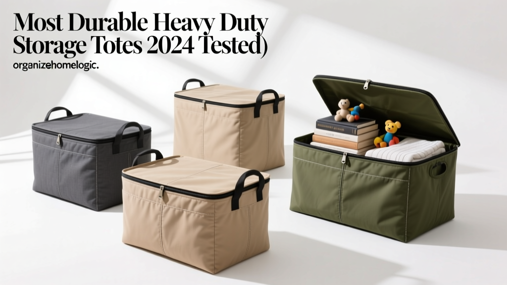 Most Durable Heavy Duty Storage Totes (2024 Tested)