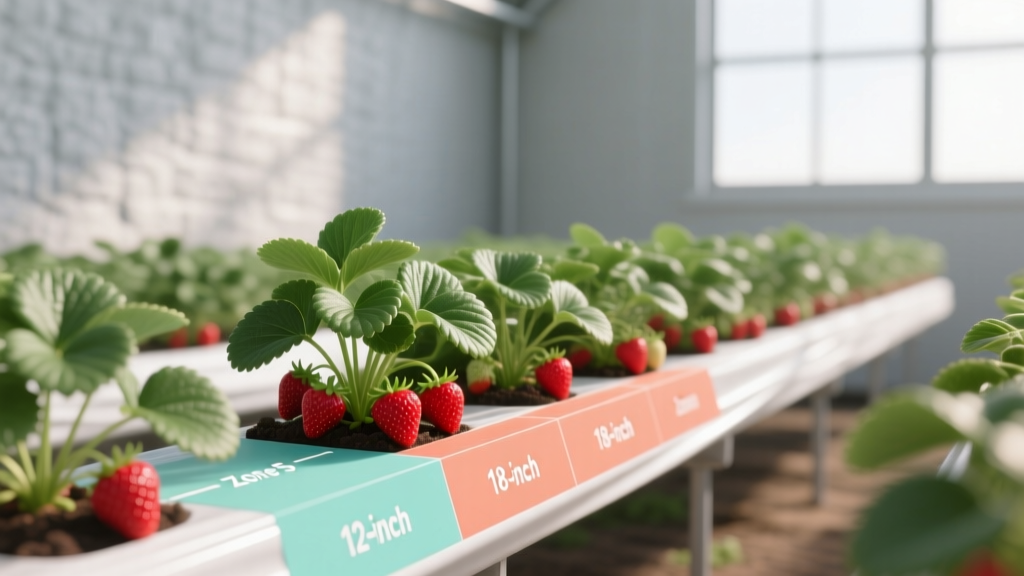 Strawberry Plant Spacing: 12–18 Inches (2026)