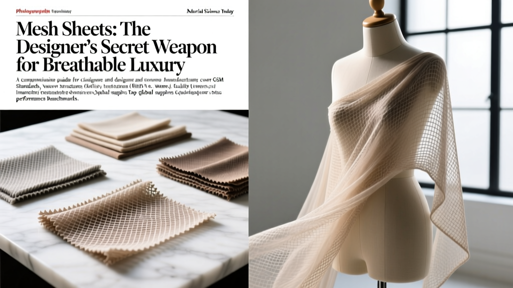 Mesh Sheets: The Designer’s Secret Weapon for Breathable Luxury