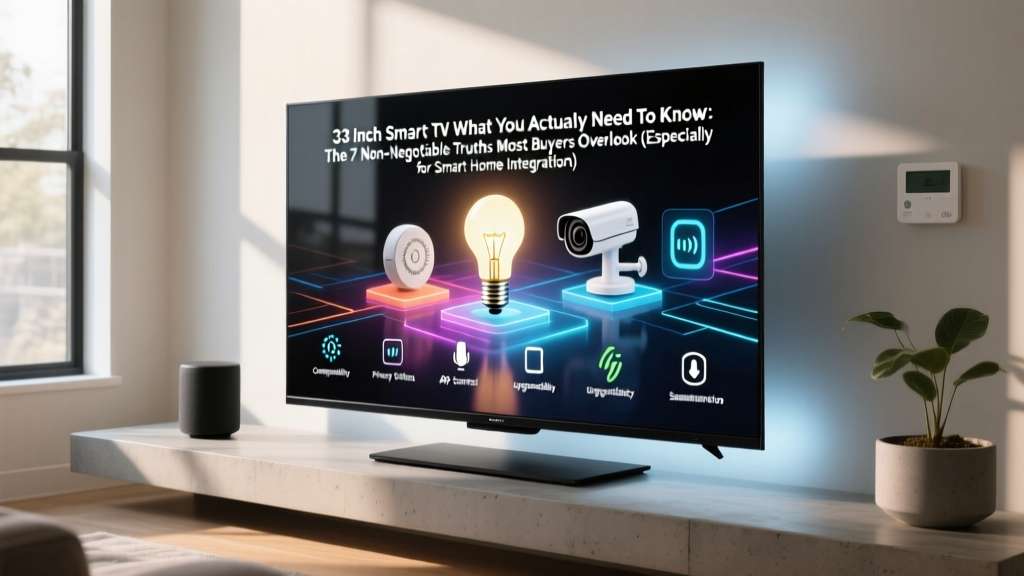 33 Inch Smart TV What You Actually Need To Know: The 7 Non-Negotiable Truths Most Buyers Overlook (Especially for Smart Home Integration)